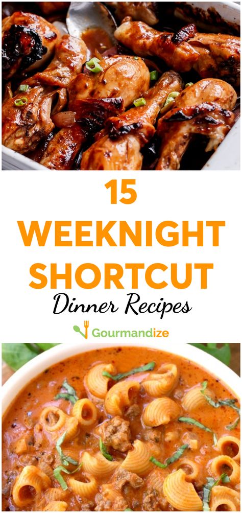 Why does it sometimes feel like all the best dinners take so long to make? These shortcuts get your favorite classics on the table speedily! #weeknightshortcutrecipes #shortcutrecipes #easyrecipes #fastrecipes #dinners #dinnerrecipes #easydinnerrecipes #fastdinnerrecipes #weeknightdinners #familyfriendlyrecipes Shortcut Dinner Recipes, Fast Weeknight Dinners Families, Shortcut Dinners, Dinner Shortcuts, Best Dinners, Fast Dinner Recipes, Nutrition Coach, Family Friendly Meals, Weeknight Dinner