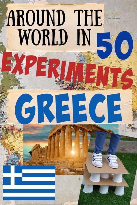 Ancient Greece Crafts, Ancient Greece Lessons, Ancient Greece Projects, Greek Mythology Lessons, Ancient Greece Activities, Greek Activities, Greek Buildings, Science Stem, 6th Grade Social Studies