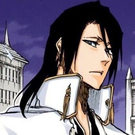 Kuchiki Byakuya, Byakuya Kuchiki, Bleach Tybw, Bleach Characters, Colored Manga, Bleach Art, Bleach Manga, Manga Icon, Anime Men