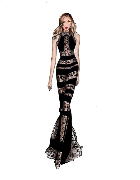 Costume Inspirations, Party Dress Classy, Lace Dress Design, Dress Illustration, Dress Design Drawing, Fashion Illustration Sketches Dresses, Fashion Design Collection, Fashion Sketches Dresses, Fashion Drawing Dresses