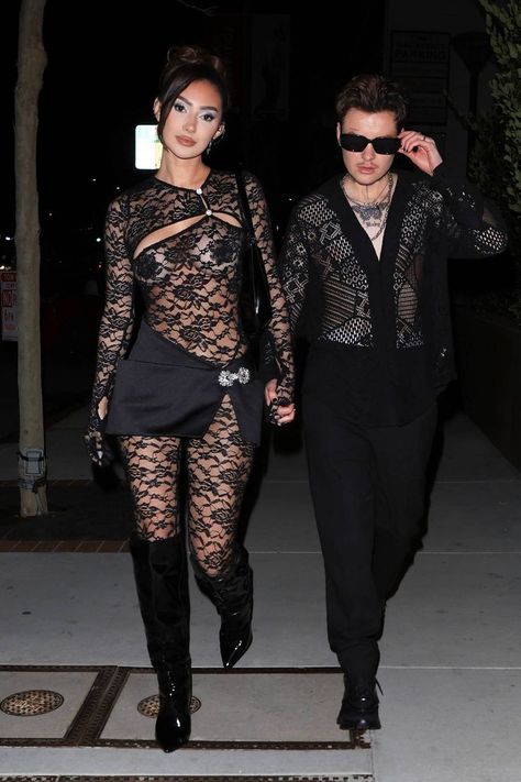 Francesca Farago, Kim Kardashian Outfits, Kardashian Outfit, Black Outfit, Kim Kardashian, Night Out, Beauty, Black