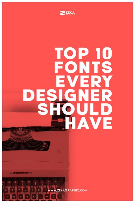 If you are a graphic designer you should read this post where I will show you the TOP 10 essential Fonts every designer should have, these are the basic typefaces that will work excellent for any graphic design idea, click on the link for the best graphic design inspiration and design tips! Discover the best typography design fonts for your design projects! #design #typography #graphic #font Best Font For Graphic Design, Best Adobe Illustrator Fonts, Font For Poster Graphic Designers, Fonts For Tshirt Design, Trending Fonts Graphic Design, Magazine Fonts Typography, Best Typography Fonts, Poster Inspiration Design, Adobe Fonts Graphic Design