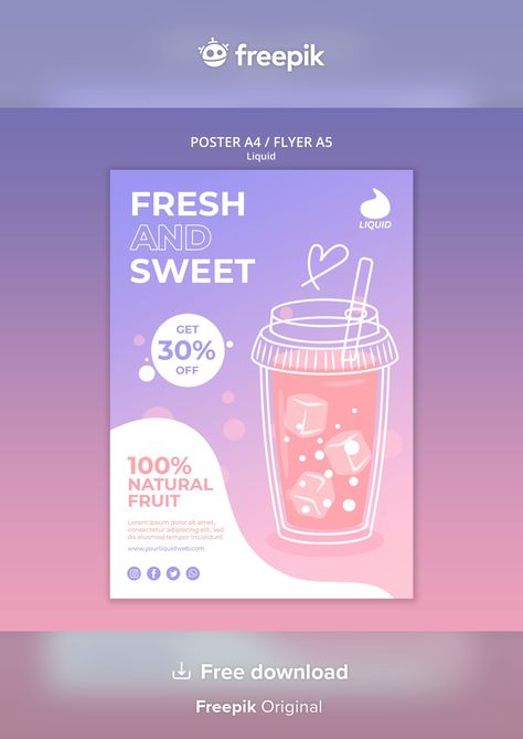 Print Ad Layout Design Inspiration, Cute Flyer Design, Creative Flyer Design Ideas, Retro Style Posters, Flyers Design, Be Design, Flyer Design Inspiration, Food Poster Design, Creative Flyers