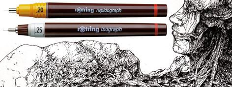 What Is The Difference Between Rapidograph And Isograph | Pullingers Isograph Drawing, Rapidograph Drawing, Technical Pen, Interior Design Courses, Cartoon Dragon, Fineliner Pens, Plan Drawing, What Is The Difference Between, Abstract Designs