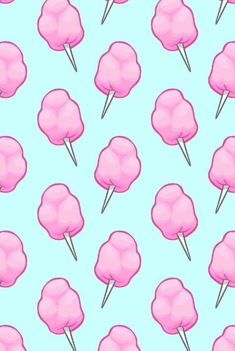 Cotton Candy Wallpaper, Candy Wallpaper, Tumblr Backgrounds, Sunflower Wallpaper, Wallpaper Accent Wall, Trendy Wallpaper, Download Cute Wallpapers, Wallpapers Iphone, Cute Patterns Wallpaper