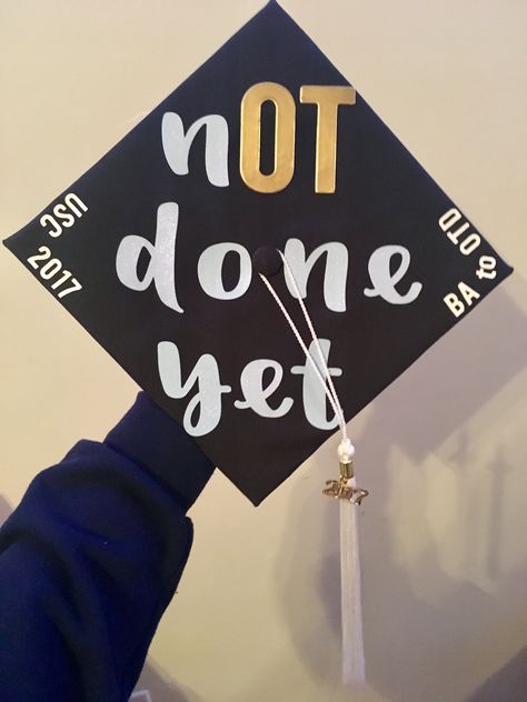 Next Stop Grad School Cap, To Be Continued Graduation Cap, Occupational Therapy Cap Decoration, Kinesiology Graduation Cap, Next Chapter Graduation Cap, Occupational Therapy Graduation Cap, Graduation Party Pictures, Senior Things, Middle School Graduation