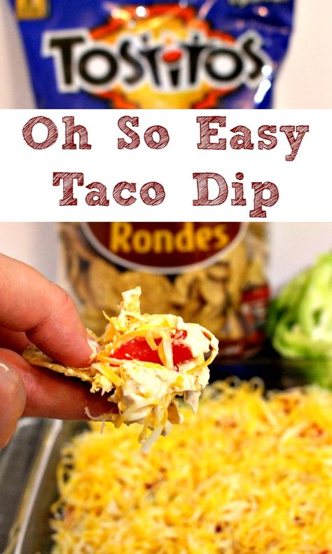 25 Football Party Recipes - The Crafty Blog Stalker Cold Taco Dip, Easy Taco Dip, Taco Dip Easy, Taco Dip Recipe, Easy Cold, Taco Dip, Easy Taco, Buffalo Chicken Dip, Shredded Lettuce