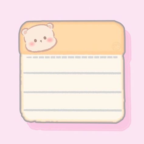 Cute Note Icon, Notes Icons Aesthetic, Apps Kawaii, Bear App, Notes App Icon, Notes Icon, Iphone Notes, Bear Icon, Kawaii App