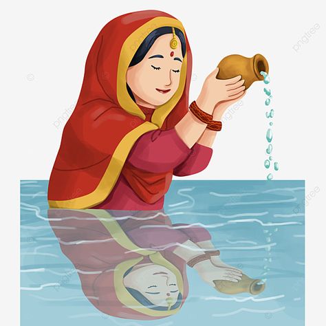 Chhath Puja Illustration, Chath Puja Photography, Chaat Puja, Chath Puja, Chhath Puja Wishes, Vastu Remedies, Happy Chhath Puja, Sunset Photography Nature, Tulsi Plant