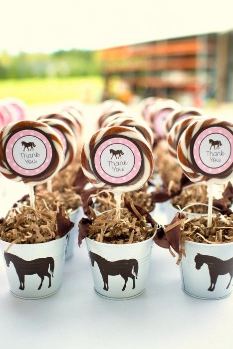 Horse Cake Pops, Horse Theme Birthday Party, Horse Themed Party, Horse Birthday Party, Horse Birthday Parties, Pony Birthday Party, Party Cupcakes, Cowgirl Birthday Party, Horse Party