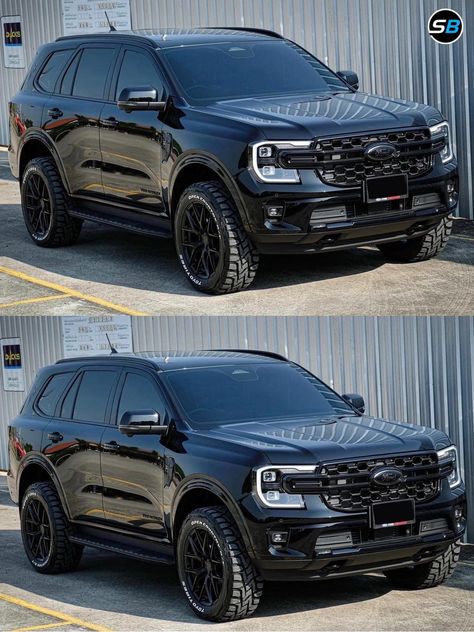 Ford Raptor Modified, Ford Everest Modified, Ford Endeavour, Ford Everest, Ford Suv, Custom Cars Paint, Lux Cars, Car Goals, Ford Explorer Sport