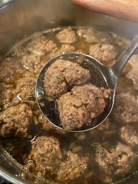 Liver Dumplings Recipe, Liver Dumplings, Fried Liver, The Tipsy Housewife, Tipsy Housewife, German Food Authentic, Dumpling Soup, Soup Appetizers, Dumplings For Soup