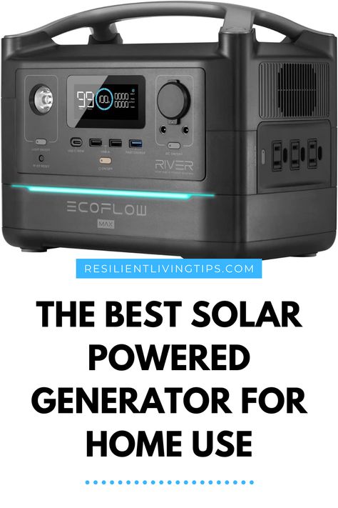 Best Solar Powered Generator Generator For Home, Generators For Home Use, Solar Powered Generator, Backup Generator, Portable Solar Power, Solar Power House, Solar Power Bank, Portable Generator, Generator House