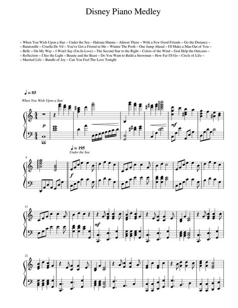 Download and print in PDF or MIDI free sheet music of Disney Medley - Misc Soundtrack for Disney Medley by Misc Soundtrack arranged by Zoosia for Piano (Solo) Disney Piano, Disney Sheet Music, How Far Ill Go, Build A Snowman, Make A Man, Circle Of Life, Free Sheet Music, Piano Sheet Music, Piano Music