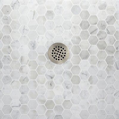 Bathroom Demo, Bathroom Planning, Tile Hexagon, Leamington Spa, Hexagon Mosaic Tile, Primary Bath, Shower Floor Tile, Ivy Hill Tile, Master Bath Remodel