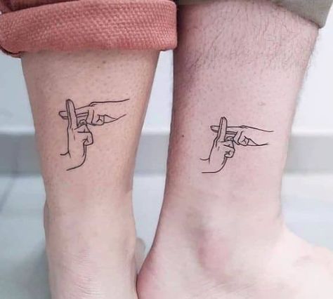 Tato Naruto, Leg Tattoos Small, Partner Tattoos, Small Matching Tattoos, Naruto Tattoo, Small Tattoos Simple, Парные Тату, Arm Band Tattoo, Matching Tattoo