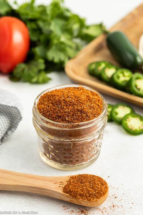 This delicious Homemade Taco Seasoning recipe is so easy to make. You will save a ton of money by making this. Learn how to make homemade taco seasoning. Nabisco Banana Pudding Recipe, Easy Taco Seasoning, Easy Taco Seasoning Recipe, Taco Seasoning Mix Recipe, Homemade Ranch Dressing Mix, Mild Taco Seasoning, Make Taco Seasoning, Homemade Taco Seasoning Mix, Homemade Taco Seasoning Recipe