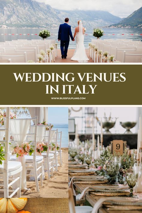 We are in love with Italy – the stunning landscapes, the delicious cuisine, and the romantic culture are what dreams are made of! If you’re planning your big day and looking for wedding venues in Italy, we’ve got you covered with our list of top picks for wedding venues in Italy. Cheap Italian Wedding Venues, Wedding Venue Italy, Destination Wedding Usa, Wedding Venues In Italy, Wedding Venues Italy, Italian Wedding Venues, Stunning Landscapes, Italian Wedding, Wedding Venue