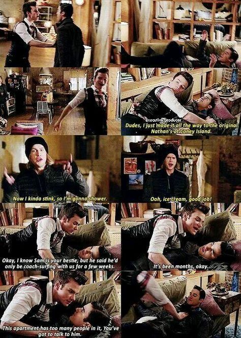 Kurt And Blaine, Glee Klaine, Scandal Quotes, Blaine And Kurt, Glee Quotes, Kurt Hummel, Glee Club, Arrow Tv, Rachel Berry