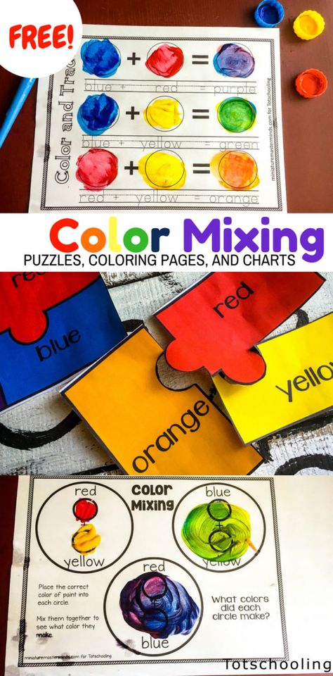 Preschool Color Theme, Preschool Color Activities, Kindergarten Colors, Color Lessons, Color Unit, Gratis Printables, Primary And Secondary Colors, Preschool Colors, Free Printable Activities