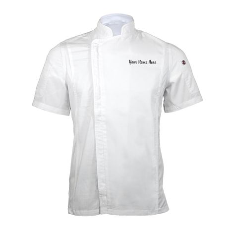 PRICES MAY VARY. Tailored for Men: Designed with men's sizing and style in mind, this chef coat boasts a modern touch with a convenient zipper closure for a contemporary appearance. Optimal Fit Guide: Consult the SIZE CHART for industry-standard sizing recommendations; consider selecting a size smaller than your typical shirt size for an ideal fit tailored to the Chef Coat industry. Sleek White Design: Elevate your professional look with a White, Short Sleeve Chef Jacket, perfect for various cul Chef Shirts, Chef Jackets, Chef Coat, Safety Clothing, The Chef, Professional Look, White Short, White Design, Chef's Jackets