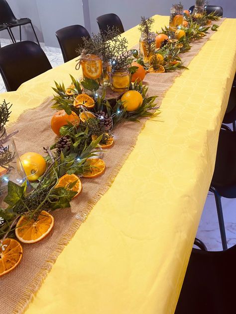 Dried Oranges Centerpiece, Orange Slice Table Decor, Orange Slice Centerpiece, Dried Orange Table Setting, Dried Orange Tablescape, Dried Fruit Table Decor, Dried Orange Table Decor, Oranges Centerpiece, Citrus Table Decor