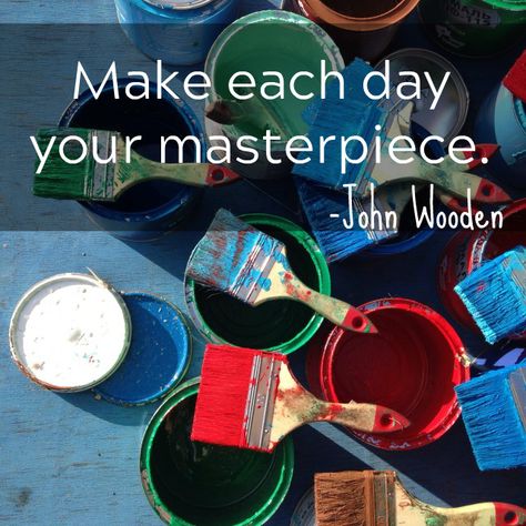 Make Each Day Your Masterpiece, Daily Words Of Wisdom, Each Day, Monday Motivation, Motivational Quotes