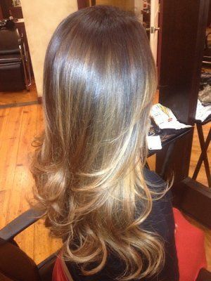 Baylage Hair, Blonde Ends, Brown Ombre Hair, Balayage Ombré, Hair Affair, Hair Color And Cut, Brown Hair With Highlights, Balayage Highlights, Hair Envy