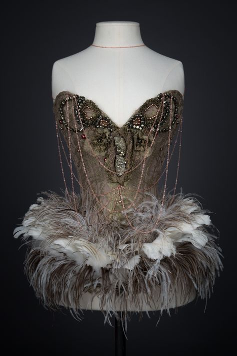 Sparelwren -- Discover the Art of Modern Corsetry with The Underpinnings Museum -- Image by Tigz Rice Studios Anastasia Gown, Organza Veil, Masquerade Ball Gown, Museum Photography, Feather Skirt, 2020 Vision, Love Learning, Overbust Corset, Embellished Gown