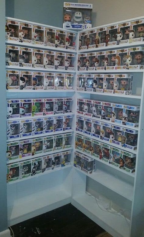 Funko Storage, Funko Display Ideas, Funko Pop Display Ideas, Funko Pop Shelves, Disney Funko Pop, Marvel Funko Pop, Star Wars Funko Pop, Best Funko Pop, Funko Pop Display