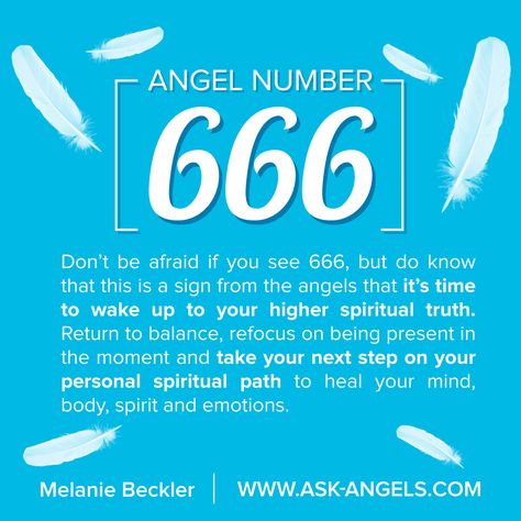 Is 666 An Angel Number? What Does 666 Mean? The number 666 in our world today has gotten a bad rap. For many people, seeing this number, or even saying it evokes fear, uncertainty, and mental images of the darkest of forms. You are probably thinking to yourself right now; “What Does 666 Mean?” 666 as mentioned in the bible, in the book of Revelation does say in Chapter 13:18,“Here is wisdom. Let him that hath understanding count the number of the beast: for it is the number of a man; and his num 666 Angel Number Tattoo, 666 Meaning, 666 Angel Number, Angel Number 666, Angel Number Tattoo, Numerology Calculation, Number Tattoo, Numerology Life Path, Angel Signs