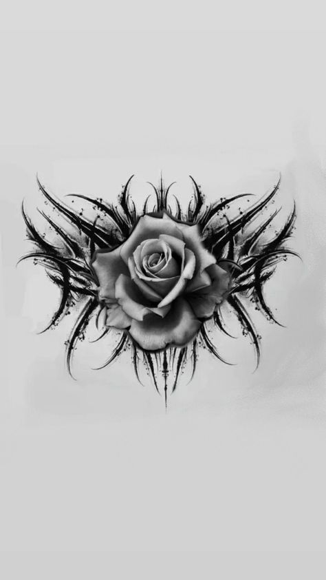 Mens Throat Tattoo Designs, Rose Throat Tattoo Men, Realistic Neck Tattoo, Flower Tattoos Lower Back, Neck Tattoo Designs Men, Upper Neck Tattoo, Neck Tattoo Men Ideas, Dark Neck Tattoo, Tattoo Ideas For Men Neck