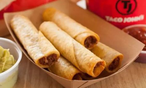 Mexi Rolls Recipe - Drinks & Foods Mexi Rolls Taco Johns Recipe, Taco Johns Mexi Rolls Recipe, Mexi Rolls, Taco Rolls, Taco Johns, Taco Roll, Taco John's, Homemade Tacos, Mexican Recipes