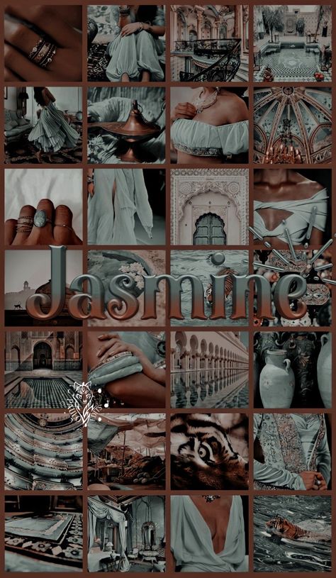 Jasmine Name Aesthetic, Alladin Disney Aesthetic, Jasmine Name Wallpaper, Dark Blue Princess Aesthetic, Jasmine Core Aesthetic, Blue Princess Aesthetic, Aesthetic Jasmine, Jasmine Core, Disney Moodboard