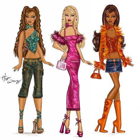 Hayden Williams (@hayden_williams) • Instagram photos and videos 00s Barbie, Hayden Williams Fashion, Hayden Williams, Then Vs Now, Sound Off, Polished Style, Y2k Era, Design Aesthetics, Latina Fashion