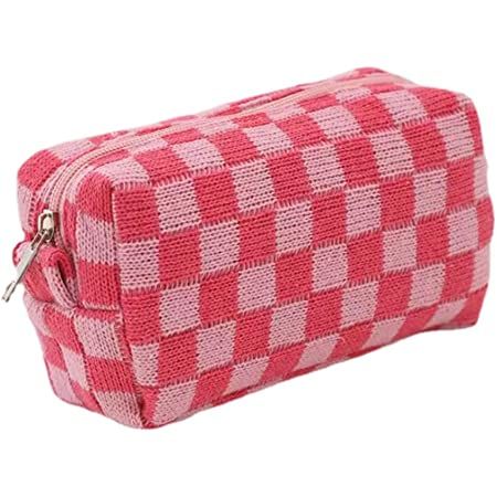 Cute cool girl aesthetic #travel bag for #makeup #toiletries Loved this also for #hospitalbag #diaperbag organization #bachelorette #bridesmaid Y2k Purse, Knitting Storage, Cute Makeup Bags, Y2k Accessories, Makeup Brush Storage, Small Cosmetic Bags, Pouch Organizer, Pencil Bags, Travel Toiletries