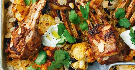 Forget Indian takeaway when you can serve up this dinner favourite in around 30 minutes. Kosher Rules, Prawn Rice, Creamy Chicken Bake, Australia Recipes, Lamb Biryani, Bacon Sauce, Indian Takeaway, Rice Bake, Creamy Mustard Sauce