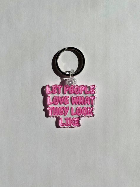 Quotes On Keychain, Trendy Customized Keychains, Self Love Keychain, Positive Keychains, Sassy Keychain, Love Keychain, Heart Pin, Funky Earrings, Self Love Affirmations