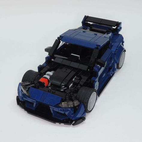 Lego Streethunter Toyota Supra v1.0 | Introducing my Lego To… | Flickr Lego Toyota Supra, Supra Mk 5, Lego Vehicles, Hood Vent, Cool Lego Creations, Custom Lego, Lego Cars, Lego Moc, Cool Lego