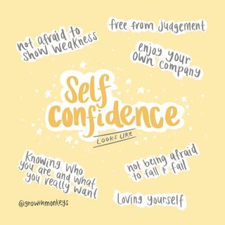 Growth | Mindset | Selfcare (@growthmonkeys) • Instagram photos and videos Compliment Yourself, Mini Habits, Make Yourself A Priority, Inner Self, Self Storage, Move Your Body, Baby Steps, Confidence Boost, Confidence Building