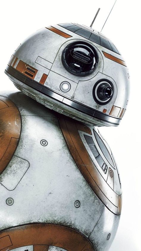 BB-8 Wallpaper (The Last Jedi) Episode Vii, Bb 8, The Force Awakens, Force Awakens, The Force, Force, Star Wars, White