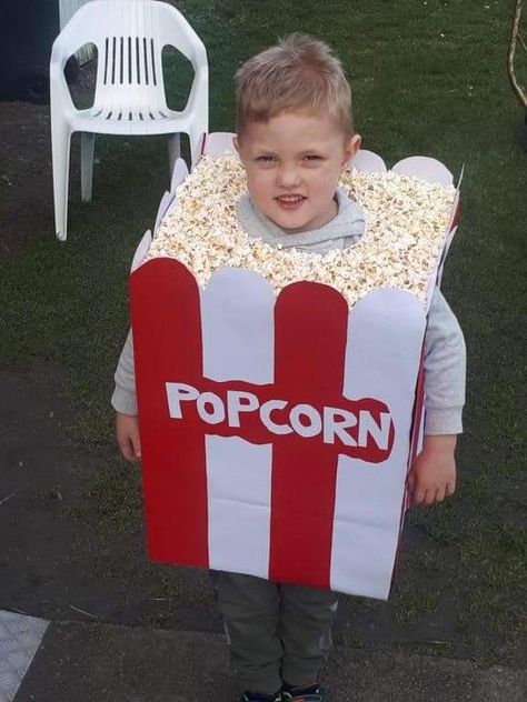 Popcorn Halloween Costume, Popcorn Halloween, Halloween Fun, Popcorn, Halloween Costume, High Chair, Corn, Halloween Costumes, Halloween