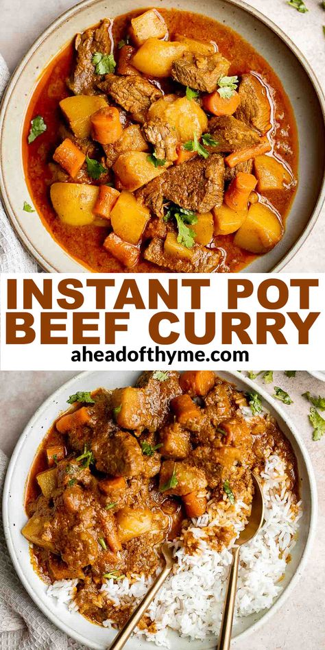 Dinner With Leftovers, Curry With Potatoes, Curry Dinner, Beef Curry Recipe, Curry Stew, Potatoes And Carrots, Potted Beef, Beef Curry, Beef Stew Meat