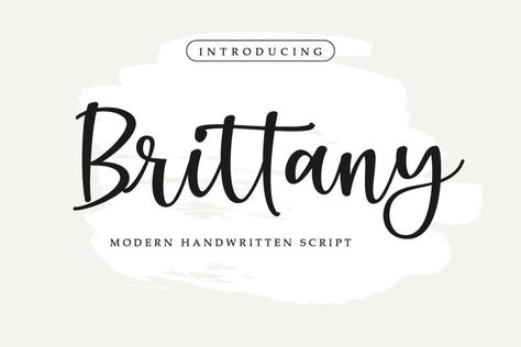 Brittany is a sweet, all round and flexible handwritten font. Natural and adaptable, this font will turn each of your project ideas into real works of art. This font is PUA encoded which means you can access all of the glyphs and swashes with ease! This font is free for personal use. Feel free to […] The post Brittany Font appeared first on FreeFontDL. Brittany Font, Free Fonts For Cricut, Free Commercial Fonts, Handwritten Script Font, Cricut Fonts, Cute Boutiques, Handwritten Fonts, Handwritten Font, Svg Designs