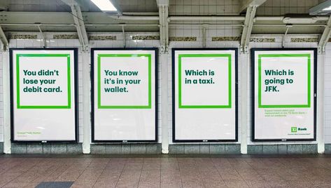 The Serious Strategy Behind TD Bank's Funny New Brand Ads Bank Advertising, Brand Ads, Banks Advertising, Banks Ads, Twitter Accounts, Luxury Branding Design, Finance Planner, Health Design, Funny New