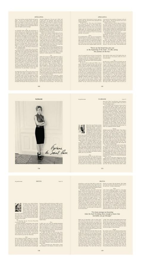 The Gentlewoman Magazine, Text Heavy Graphic Design, 2 Column Layout Design, Text Heavy Magazine Layout, Text Heavy Layout Design, Simple Magazine Layout, Dissertation Layout, Gentlewoman Magazine, Essay Layout