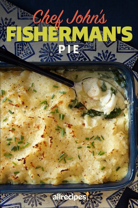 Baked Fish Casserole Recipes, Seafood Shepherds Pie, Cod Pie Recipe, Fisherman's Pie Recipes, Fishermans Pie Recipe, Fisherman’s Pie Recipe, Fisherman Pie Recipes, Fish Bake Casserole, Fisherman’s Pie