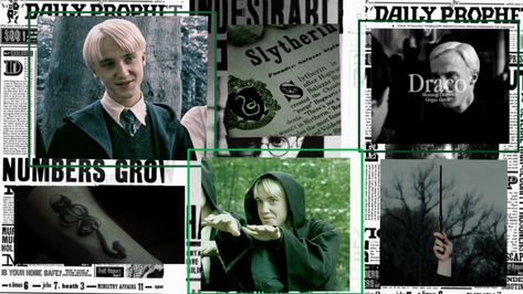 Nema J. Original #wallpaper #draco #dracomalfoy #slytherin #harrypotter Lucius Malfoy Wallpaper, Harry Potter Wallpaper Backgrounds, Slytherin Wallpaper, Malfoy Family, Draco Malfoy Imagines, Draco Malfoy Aesthetic, Tom Felton Draco Malfoy, Cute Laptop Wallpaper, Draco Harry Potter