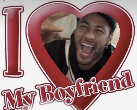 I Heart Neymar Pfp, I Love Neymar Pfp, Neymar Hot, Cristino Ronaldo, I Love My Boyfriend, Neymar Football, Football Boyfriend, My Bf, Life Hacks For School