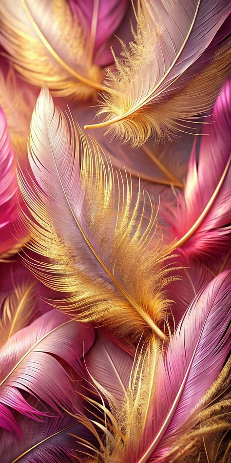 Feathers Background, Facebook Cover Photos Inspirational, Feathers Illustration, Feather Background, Floral Cards Design, Procreate Ipad Art, Phone Wallpaper Pink, Ipad Background, Flower Iphone Wallpaper